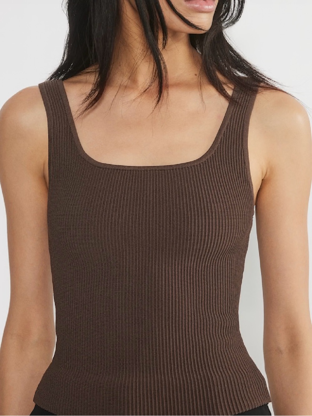 Babaton Sculpt Knit Squareneck Tank